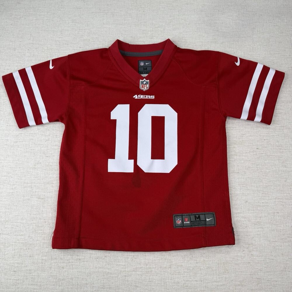 Nike San Francisco 49ers Jimmy Garoppolo Jersey Youth Medium Red NFL Football 10